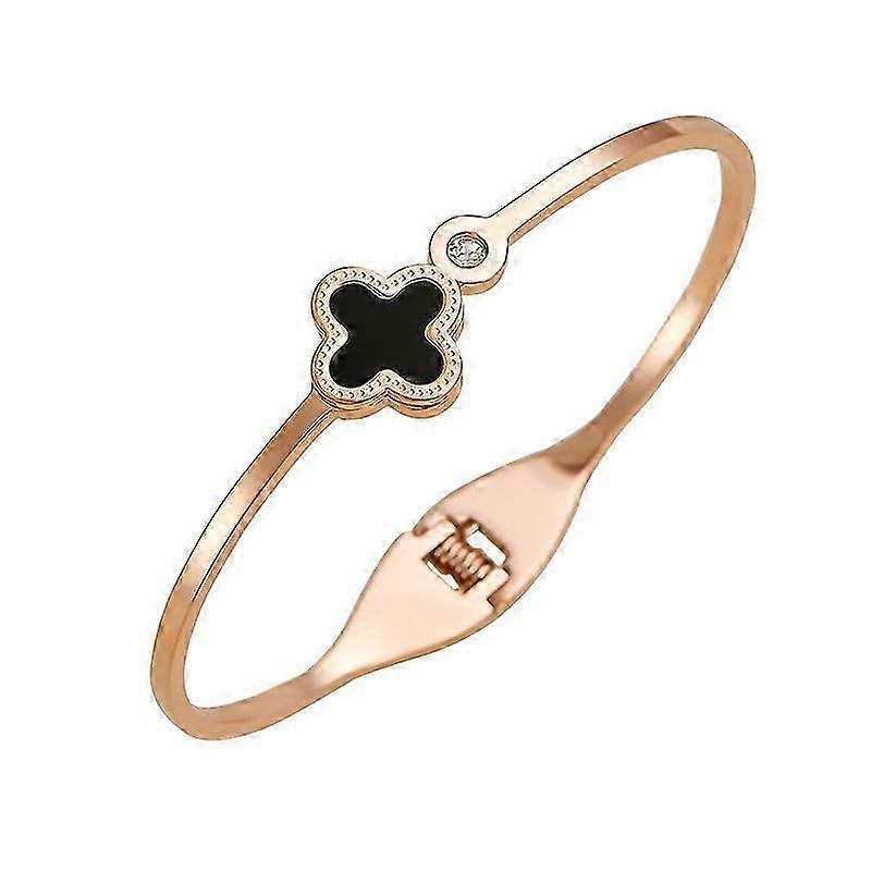Bracelets Feuille Bracelet Bijoux Noir