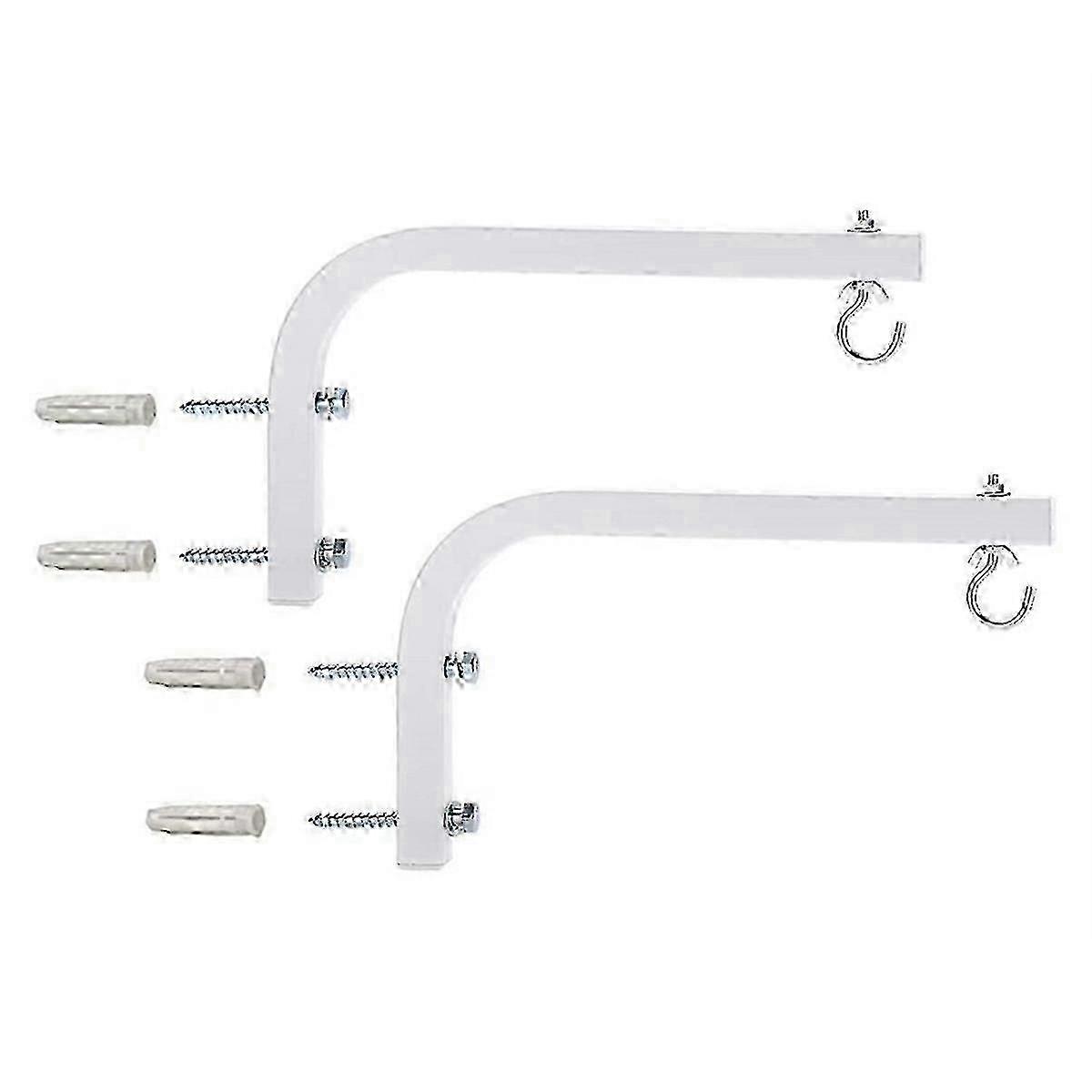 90 Degrees Projector Screen Wall Mount L-Brackets Adjustable Mount