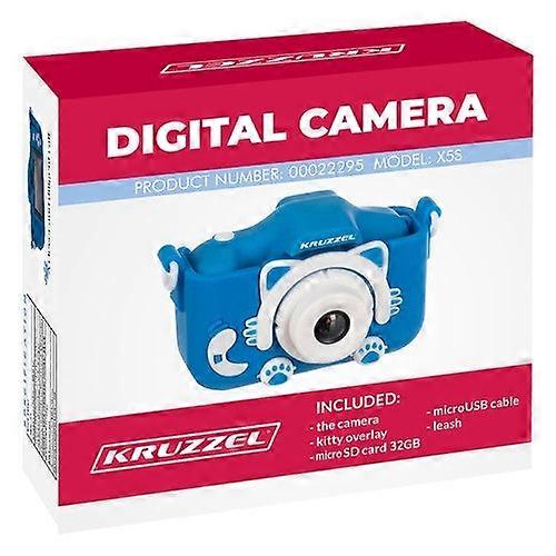 Kruzzel AC22295 blue digital camera