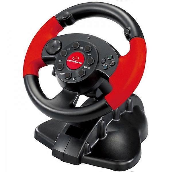 Esperanza Gaming Steering Wheel Pc/Psx/Ps2/Ps3 Usb High Octane