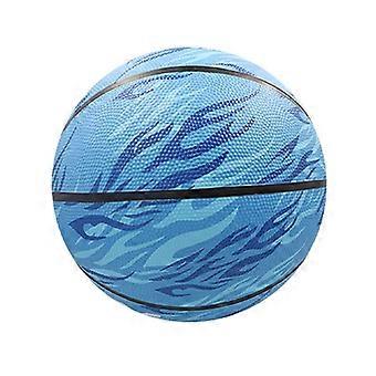 Baloncesto azul fuego talla 5 para entrenamiento de competición infantil