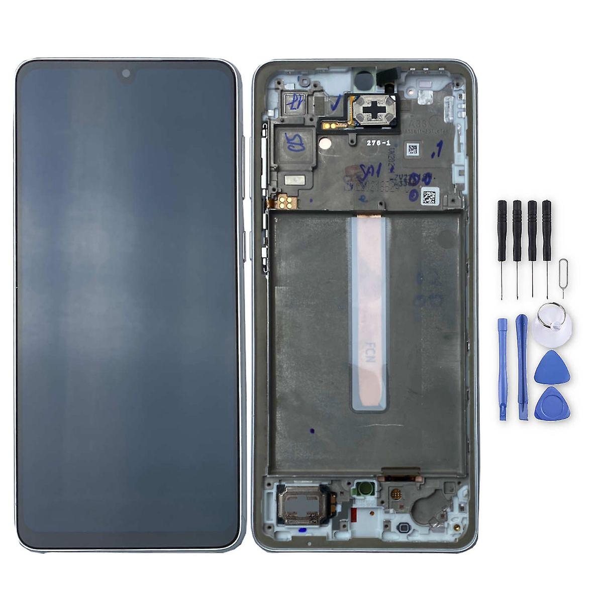 Samsung LCD Display Complete Unit GH82-28143B for Galaxy A33 5G Awesome White / White