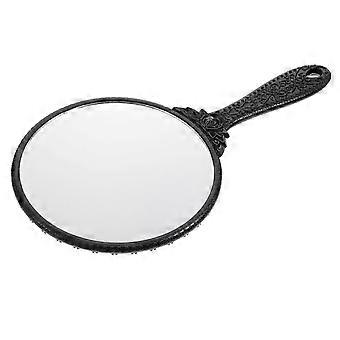Elegante specchietto da mano, resistente e maneggevole, ideale per l'uso quotidiano.