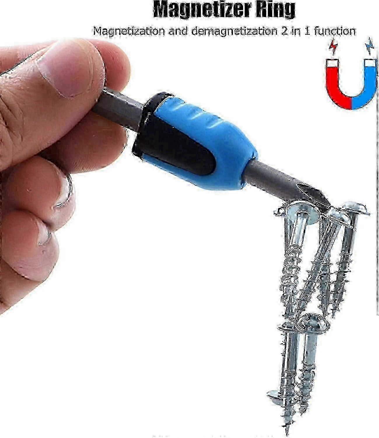 Magnetizing Ring For Detachable Screwdriver Bits - 3pcs