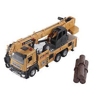 Camion-grue pour enfants, conception dynamique  friction en alliage, amliorant la coordination, vhicule de rcupration ducatif pour cadeau de vacances