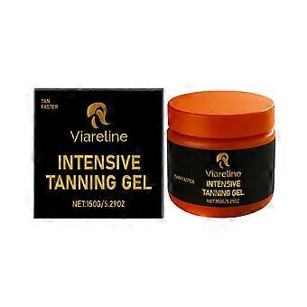 Viareline Blackening Gel – Feuchtigkeitsspendendes Weizen-Pflegegel für sonnengeküsste, sonnenfreie Bräunungscreme für den Sommer