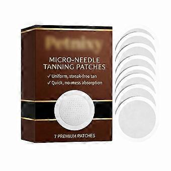 2pcs Self-Tanner Microneedle Patch, Easy-to-use Body Beauty Patch for Even Skin Tone