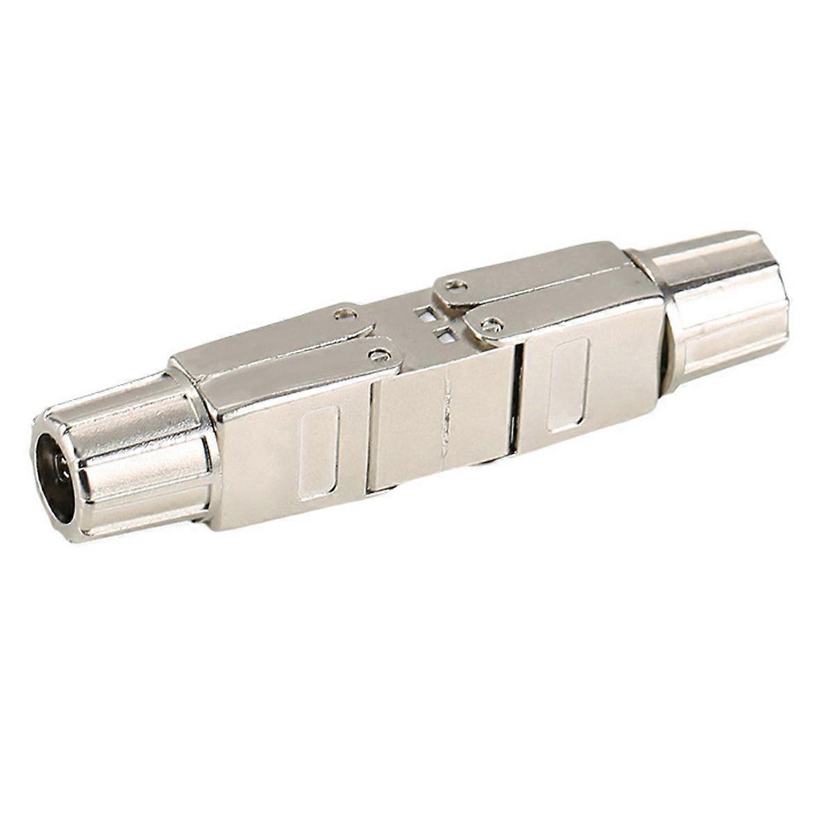 Mosiee CAT7 Network Cable Extender Connector Tool-Free Adapter Fully Shielded Module