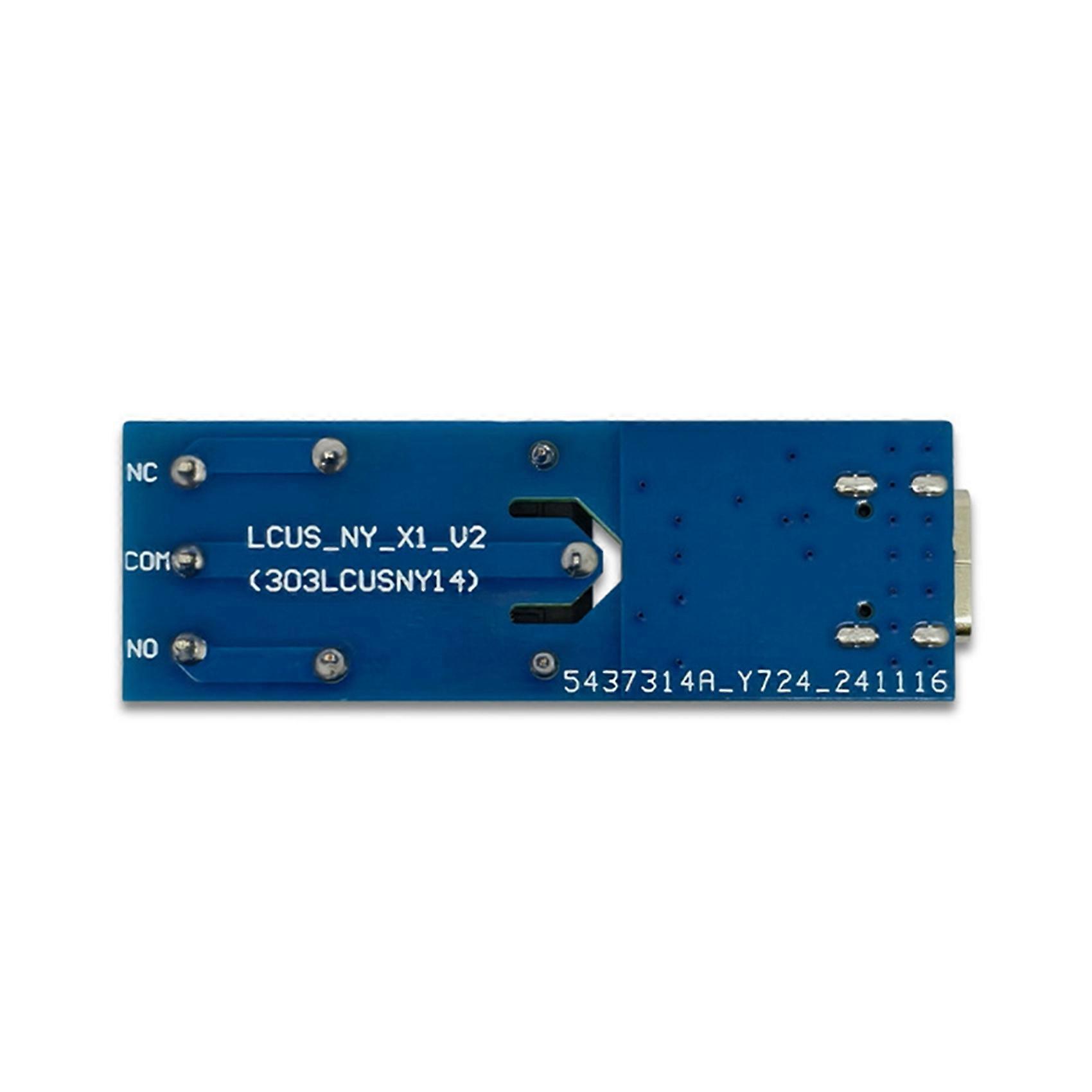 20X DC USB Relay Module TYPE-C Interface with Overcurrent Protection Support Computer Serial Port Control Switch