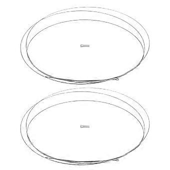 Bicycle Gear Cable 2Pcs Stainless Steel Brake Cable for Mountain Bikes