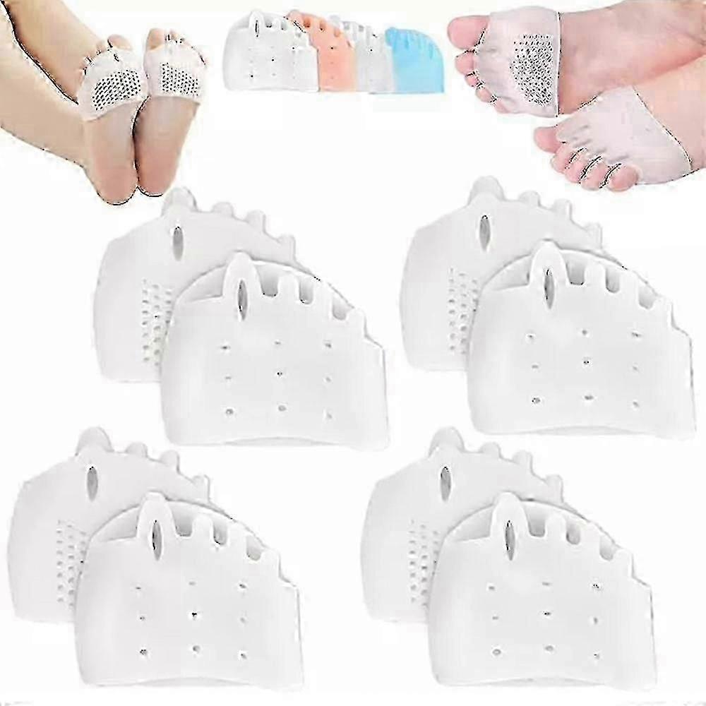 Hyggear bunion corrector - 4pcs soft silicone toe separators