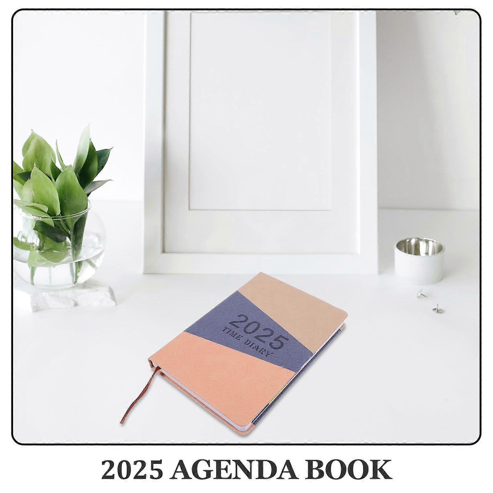 Daily Schedule Notepad Portable Planner for Writing Small 2025 Notepad