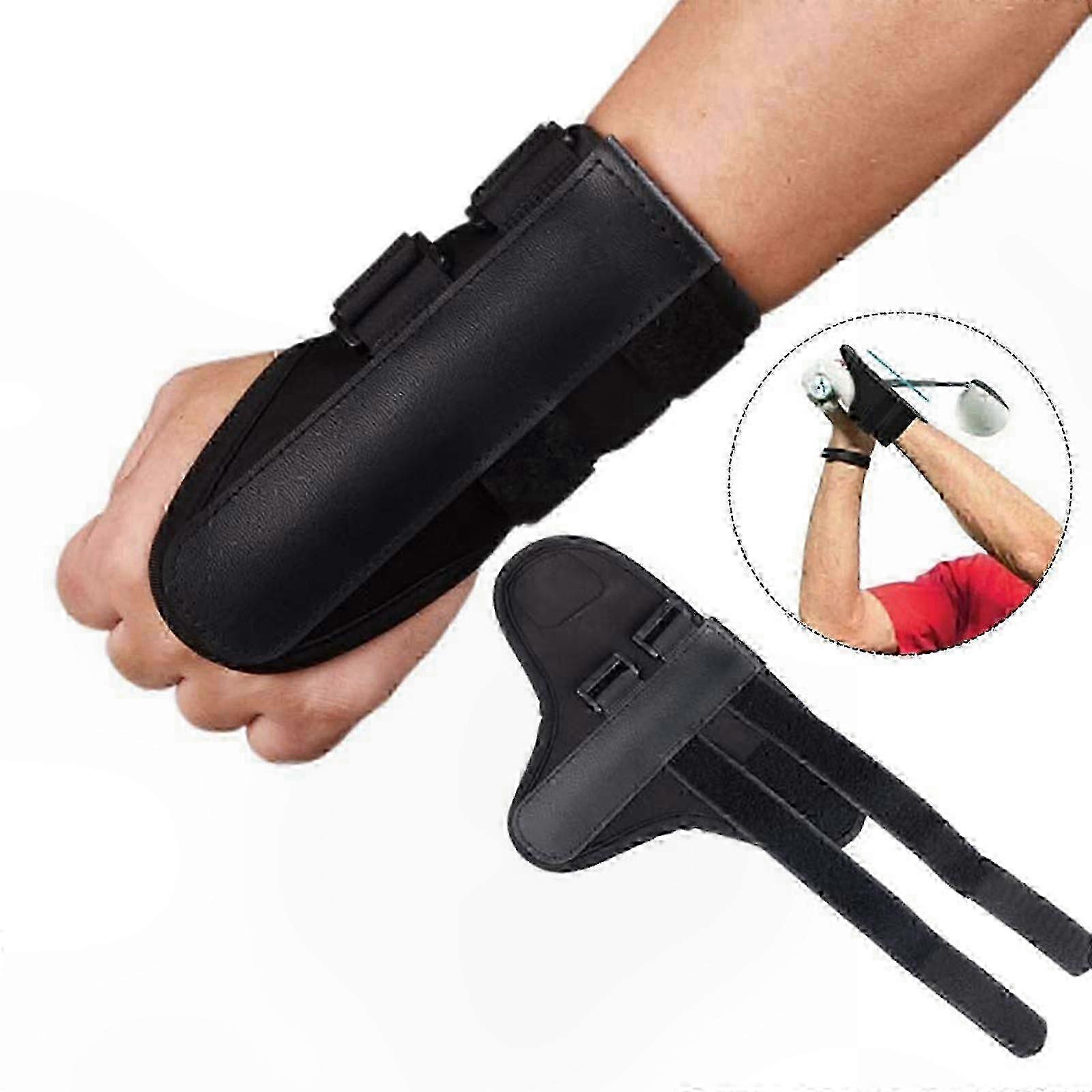 Golf Swing Alignment Tool, Wrist Correction Trainer, Golf Practice Aid for Improved Swing Technique