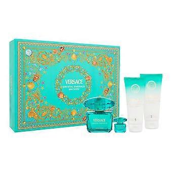 Crystal Emerald gavesæt EDP 90 ml, miniature EDP 5 ml, showergel 100 ml og bodylotion 100 ml 90 ml