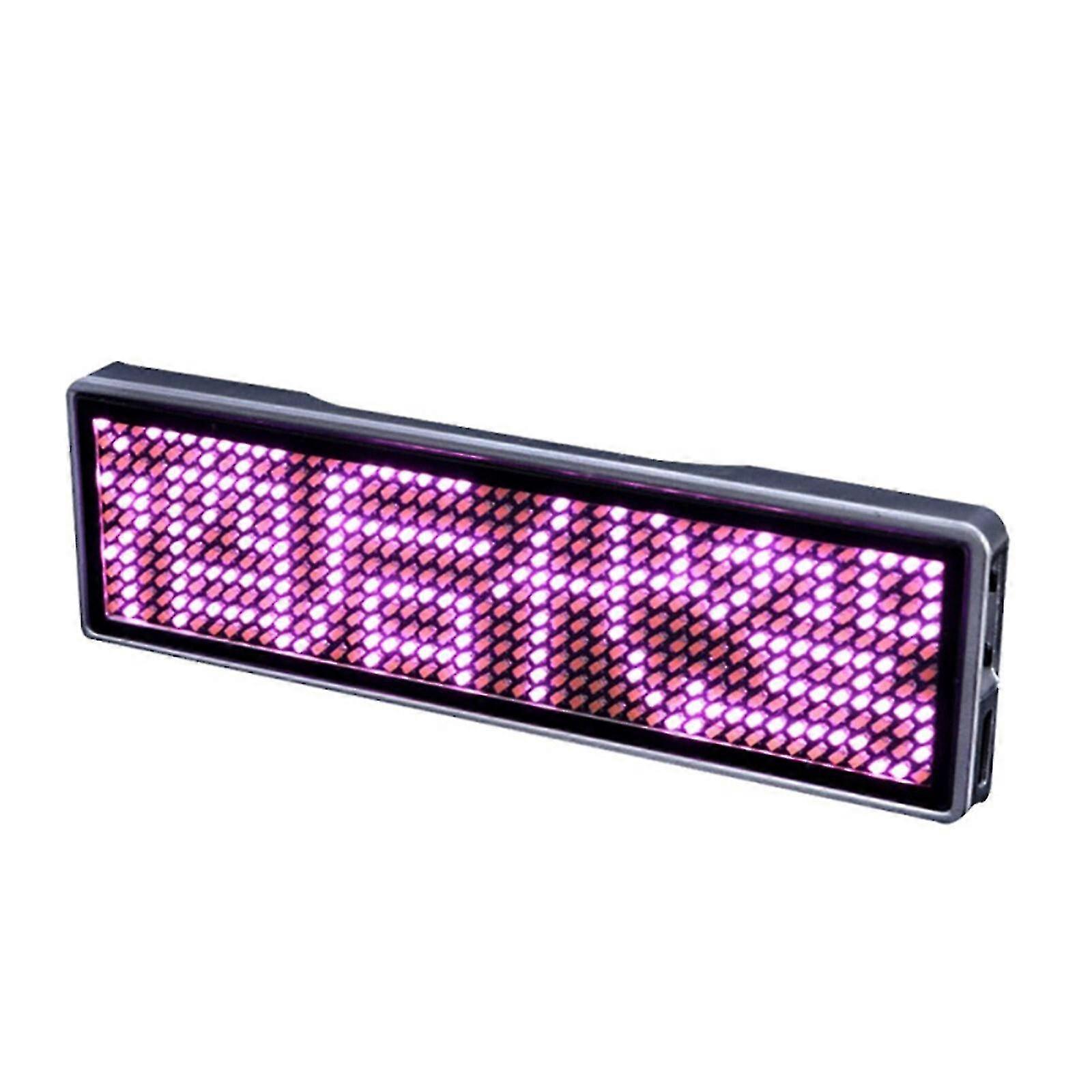LED Self-design Programmable Scrolling Message Open Sign Tag Name Display Board