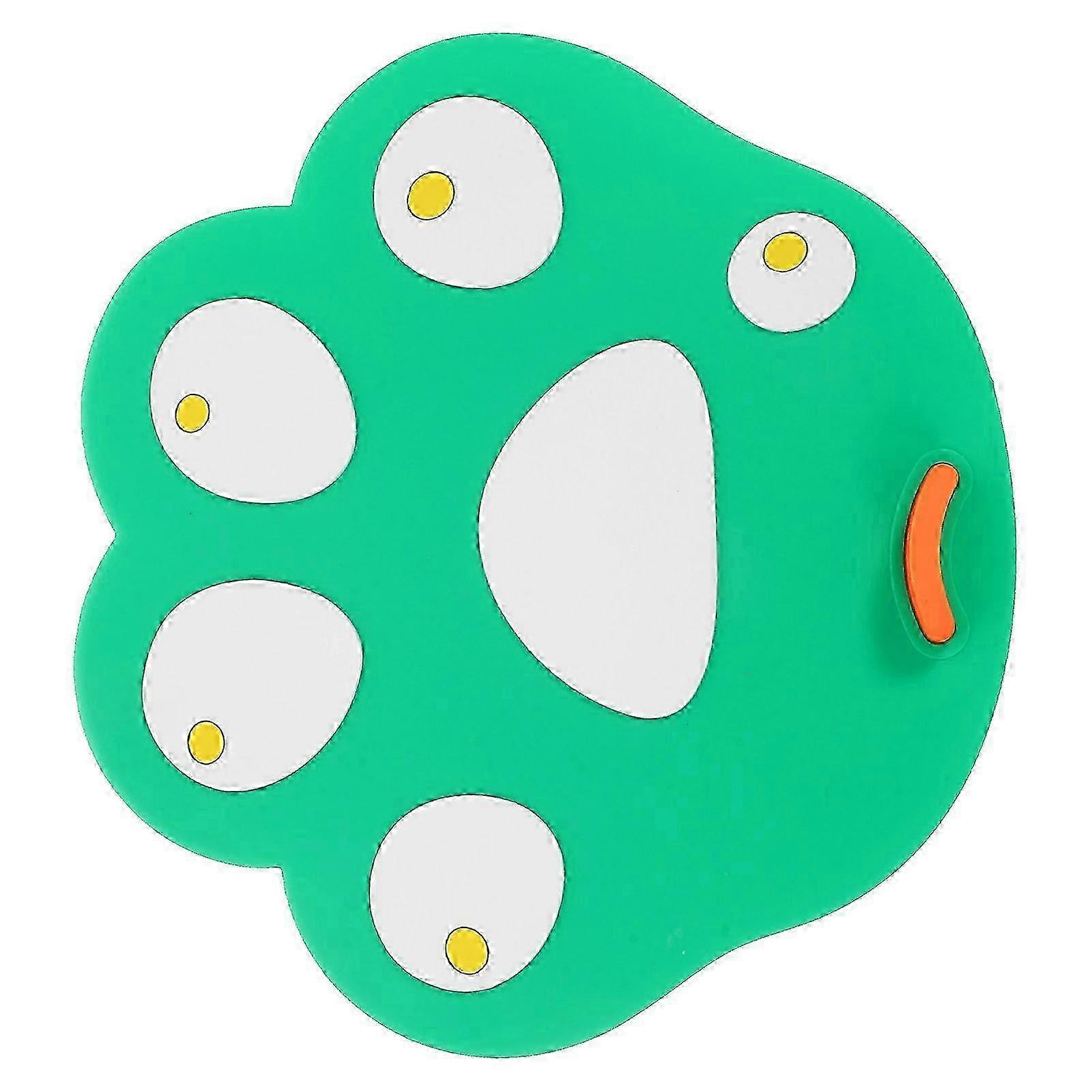 Green Silicone Shower Drain Protector