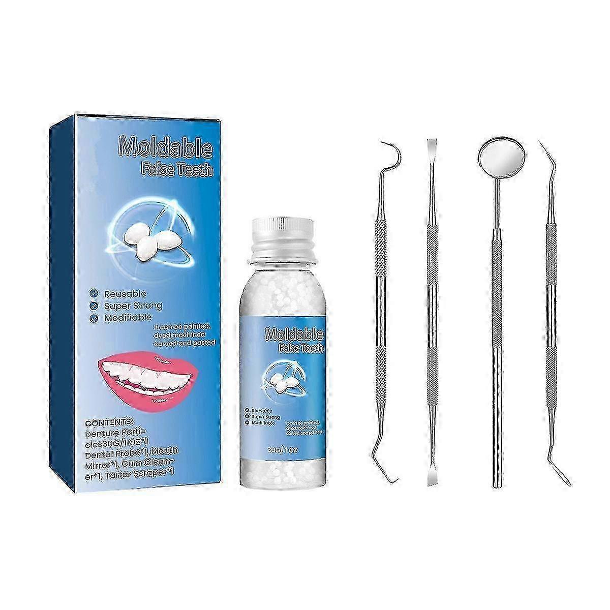 DIY False Teeth Repair Beads Kit