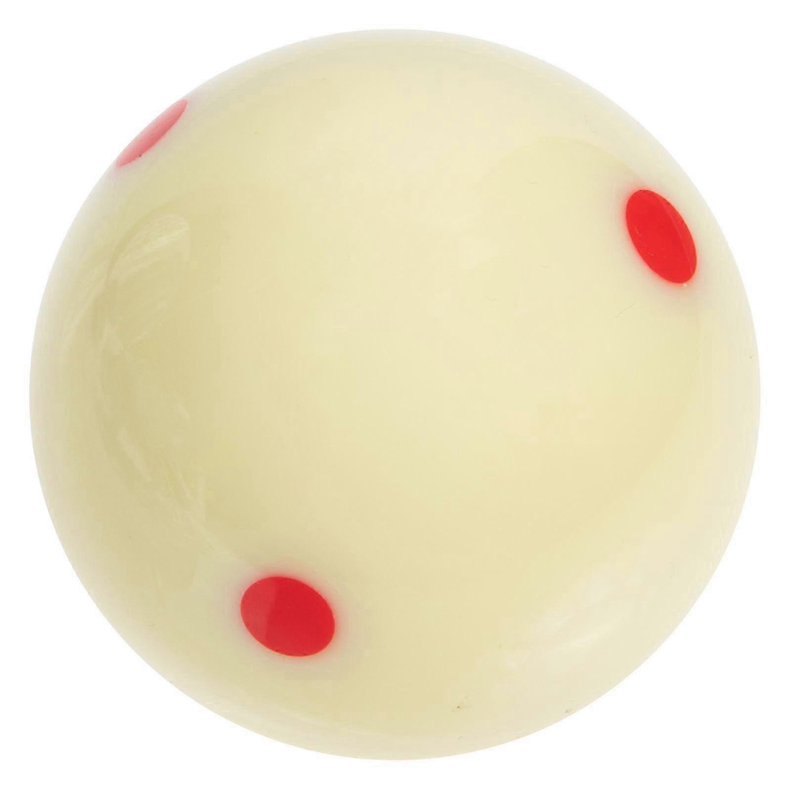 Embedded-Dot Resin Cue Ball Regulation