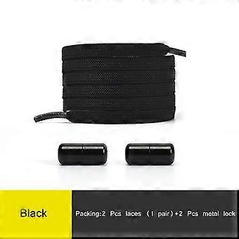 Multicolor Lock No Tie Shoe laces Elastic Sneakers Laces For Kids Adults and Elderly Quick Elastic Athletic Running Shoelace