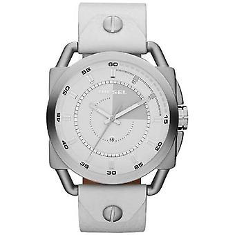 Diesel dalende Quartz analoge man horloge met Cowskin armband DZ1577