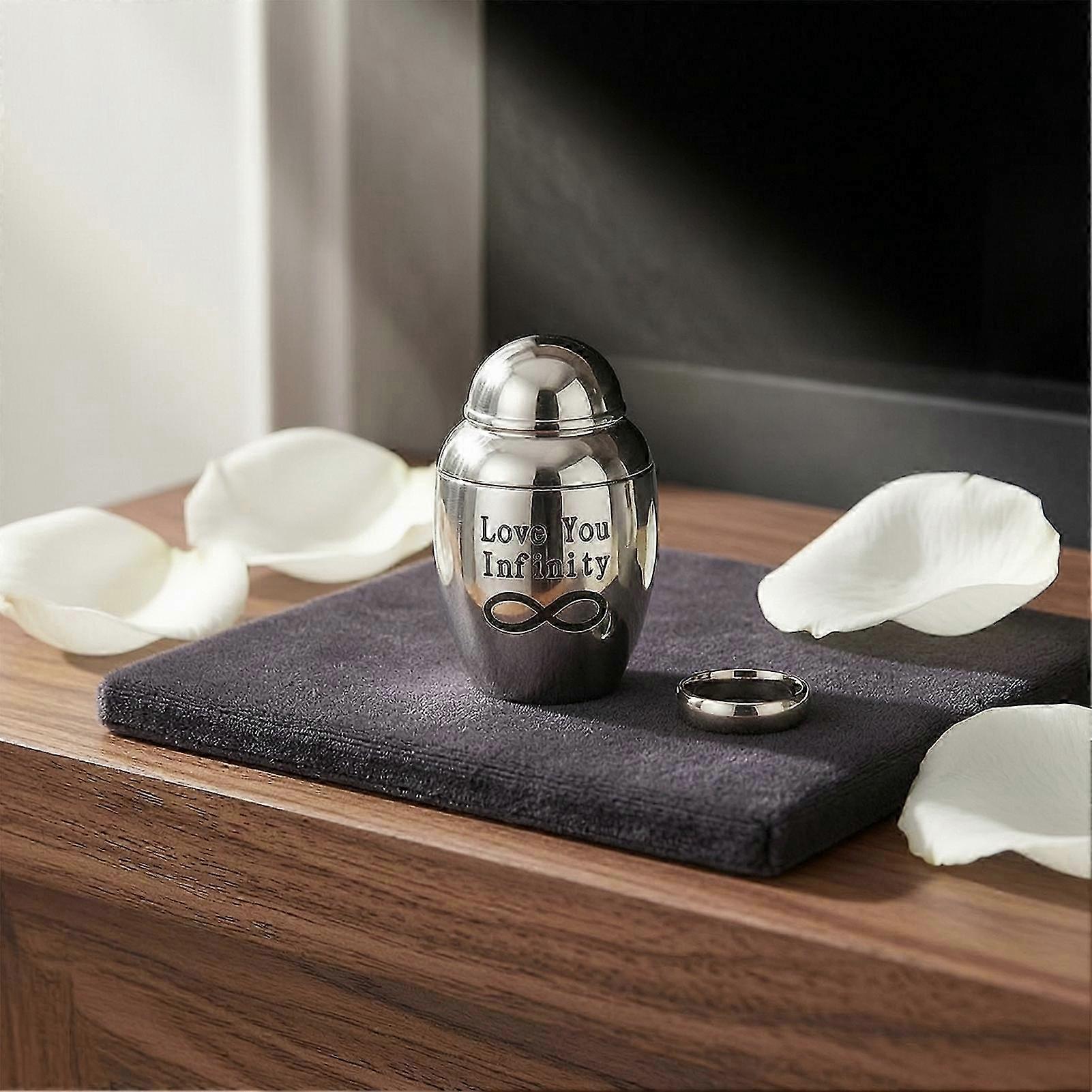 Sealed Mini Metal Urn Love Infinity