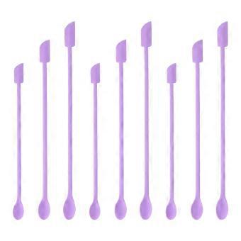 Flexible Silicone Cream Spatula That Follows Cosmetic Jar Walls and Bottoms for Face Cream, Lip Masks, and Body Lotion Multicolor