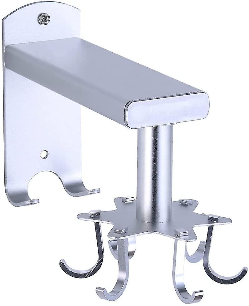 Punch-free Retractable Kitchen Rotating Hook 6 Hooks)