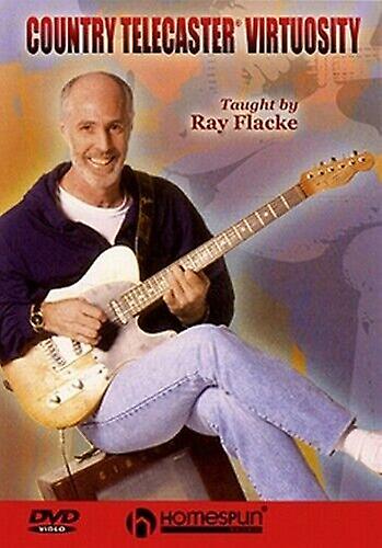 Country Telecaster Virtuosity DVD (2006) Ray Flacke cert E - Region 2