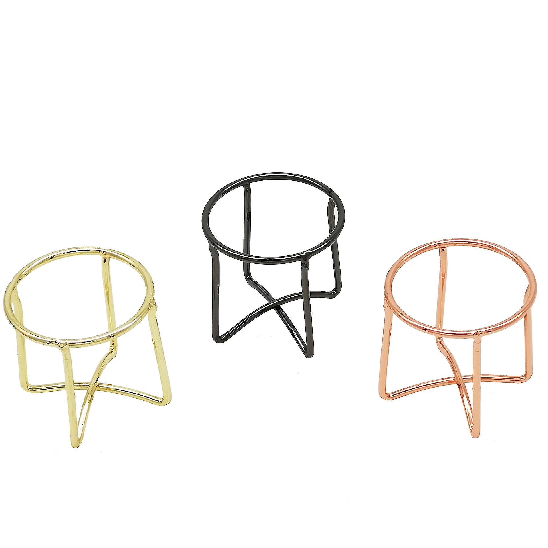 Pxcl 3pcs Kitchen Breakfast Boiled Metal Egg Cup Holder Egg Tools Home Decor