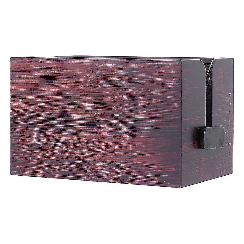 18.5X12cm Coffee Paper Towel Holders & Dispensers 1pc Delicate Tissue Box Extraction Paper Case Bamb