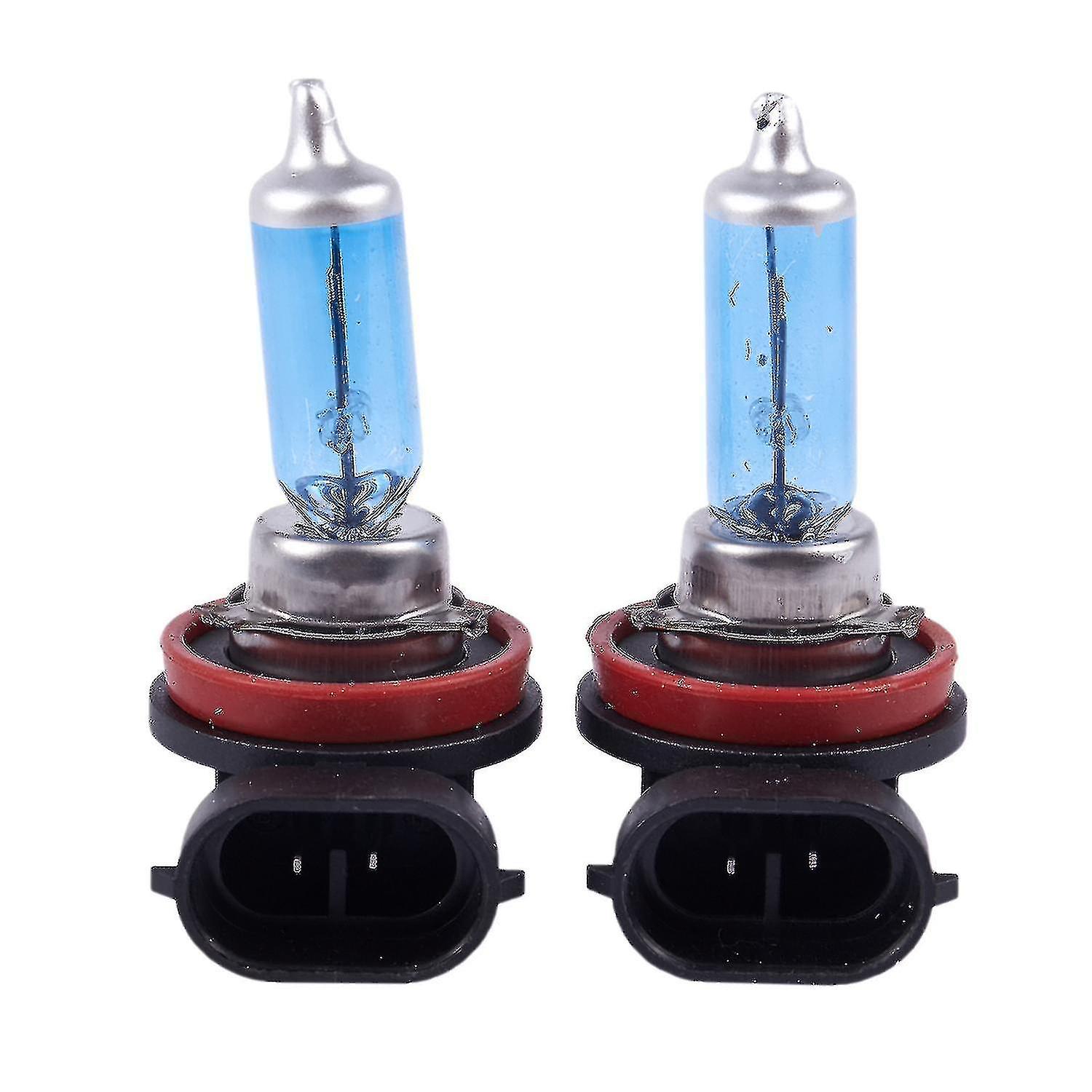 2pcs H11 100w Super White Xenon Headlight Halogen Lamp Bulbs