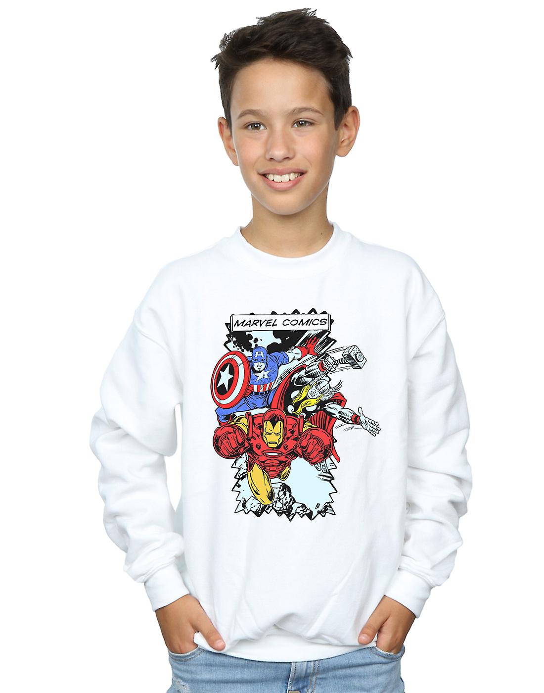 Marvel pojkar seriefigurer Sweatshirt