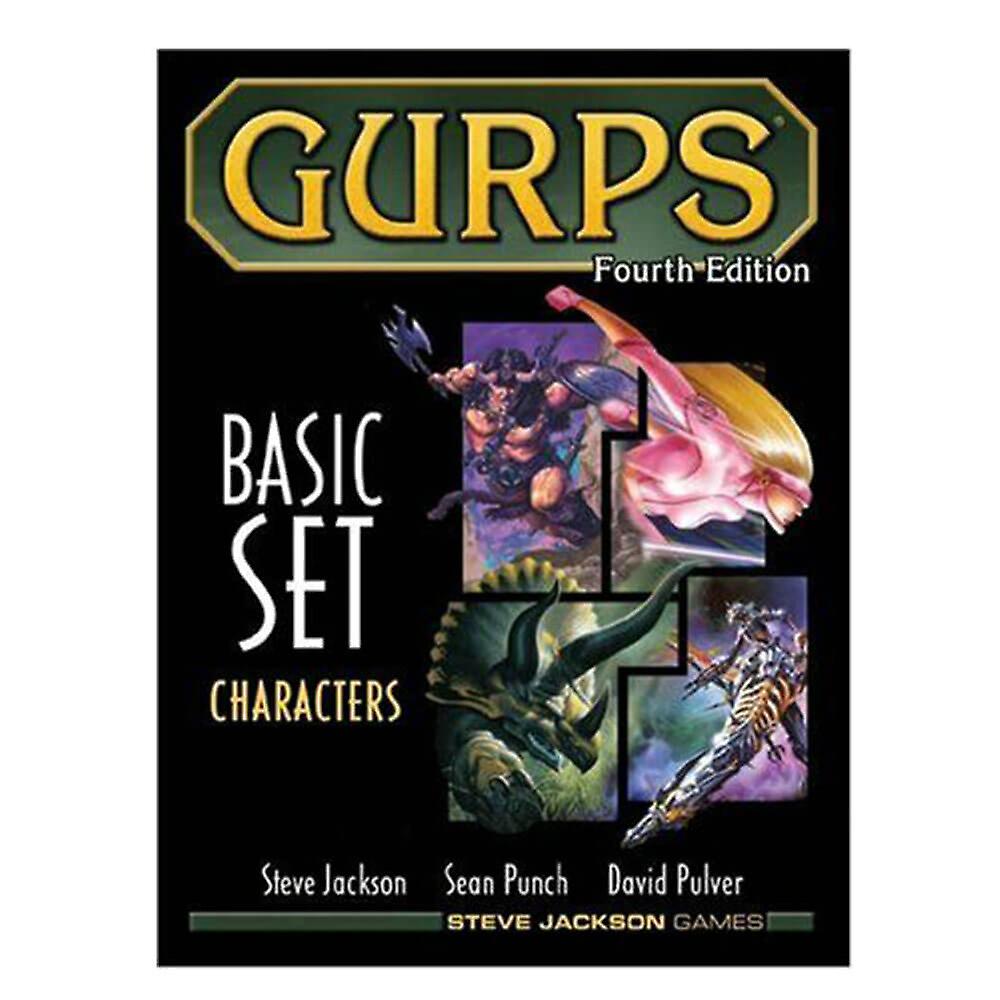 GURPS Basic Set Characters Strategy Fun Family Party Board Game (4th Edition)