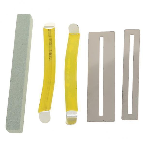 2xString Spreaders and Fretboard Protector and Grinding Stone for Guitar Parts