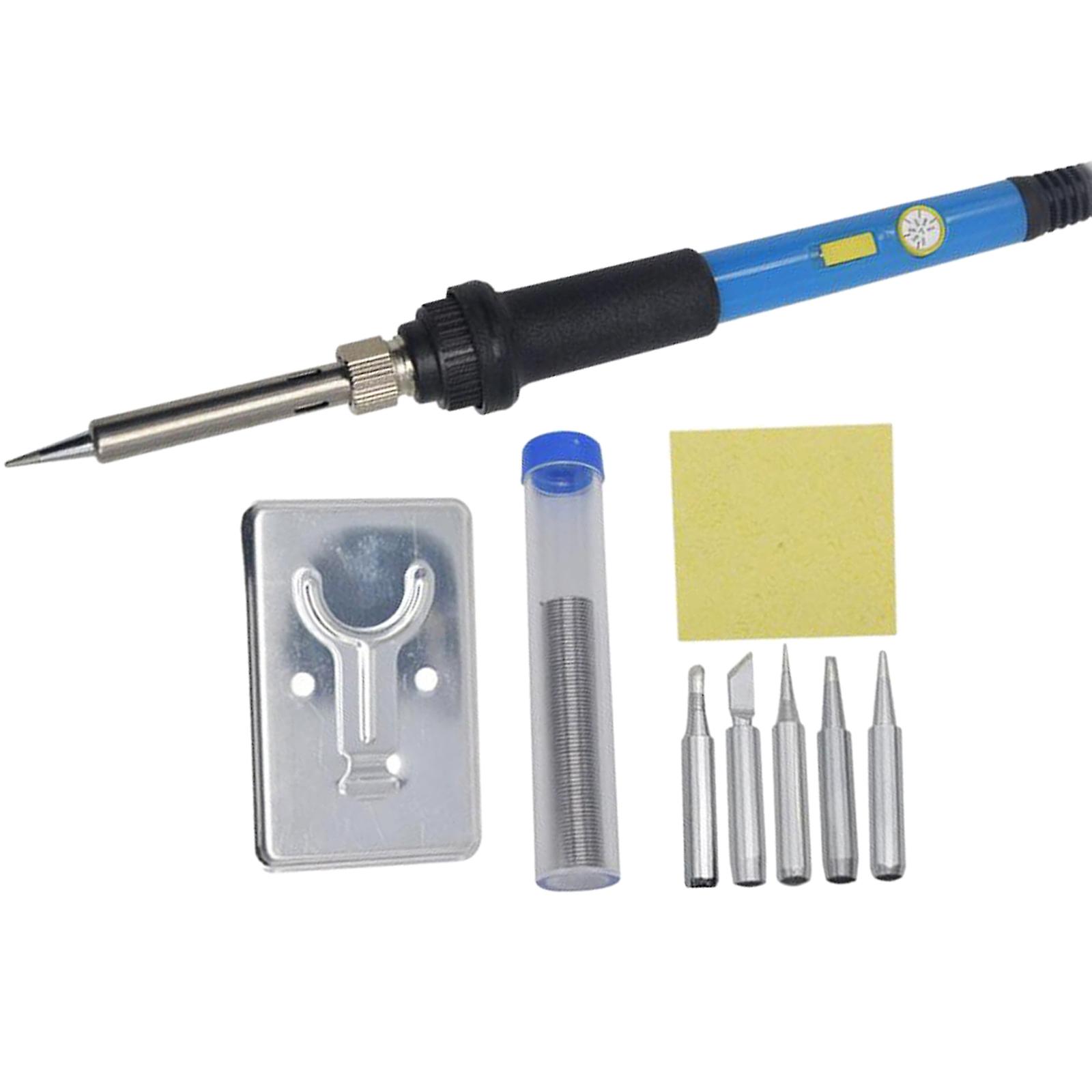 Adjustable Temperature Electric Soldering Iron Gun Set Welding Tool 110V JP