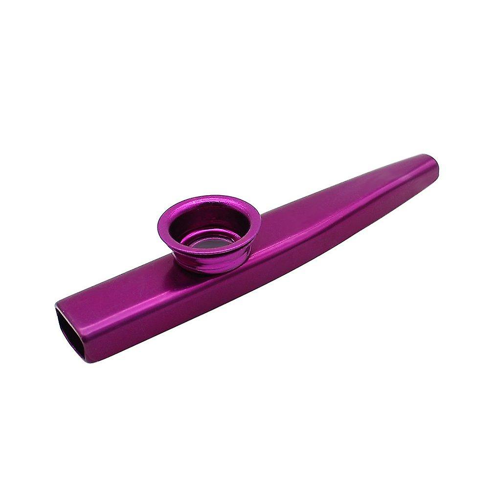 6pcs/set Metal Kazoos Musical Instruments Flutes Diaphragm Mouth Kazoos Musical Instruments Good Com