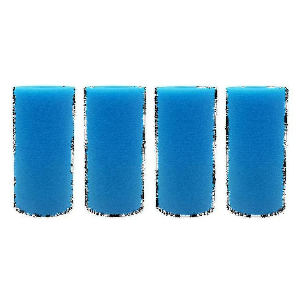 4 Stück Filterschwamm, Poolfilterpatrone, Typ A wiederverwendbarer waschbarer Filterschwamm, Schwammfilterwagen