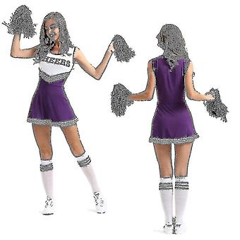 open lace back dress Amazon.com: Meborist Women Cheerleading Costume Jennifer High School Cheer  Leader Dress Outfit Uniform Halloween Cosplay Team Suit (Purple, Large) :  Clothing, Shoes & Jewelry main image 1