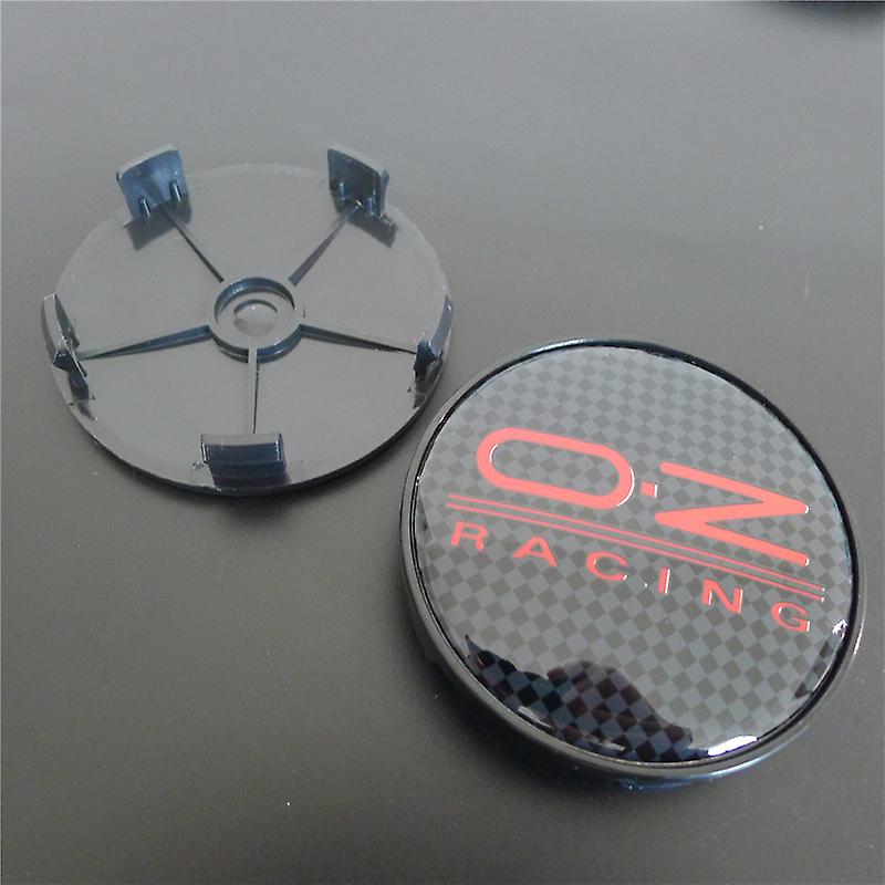 4pcs 68mm Oz αγωνιστικά καλύμματα πλήμνης τροχών 65mm έμβλημα Ζάντες κάλυψη αξεσουάρ στυλ αυτοκινήτων