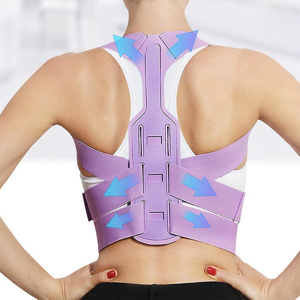 Posture Corrector Adjustable Back Support Body Brace Lumbar Shoulder Support Belt