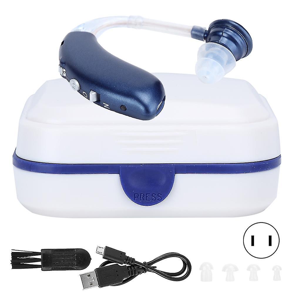 Bluetooth Digital Hearing Aid: Clear Sound Amplifier, Rechargeable, Connects to Devices