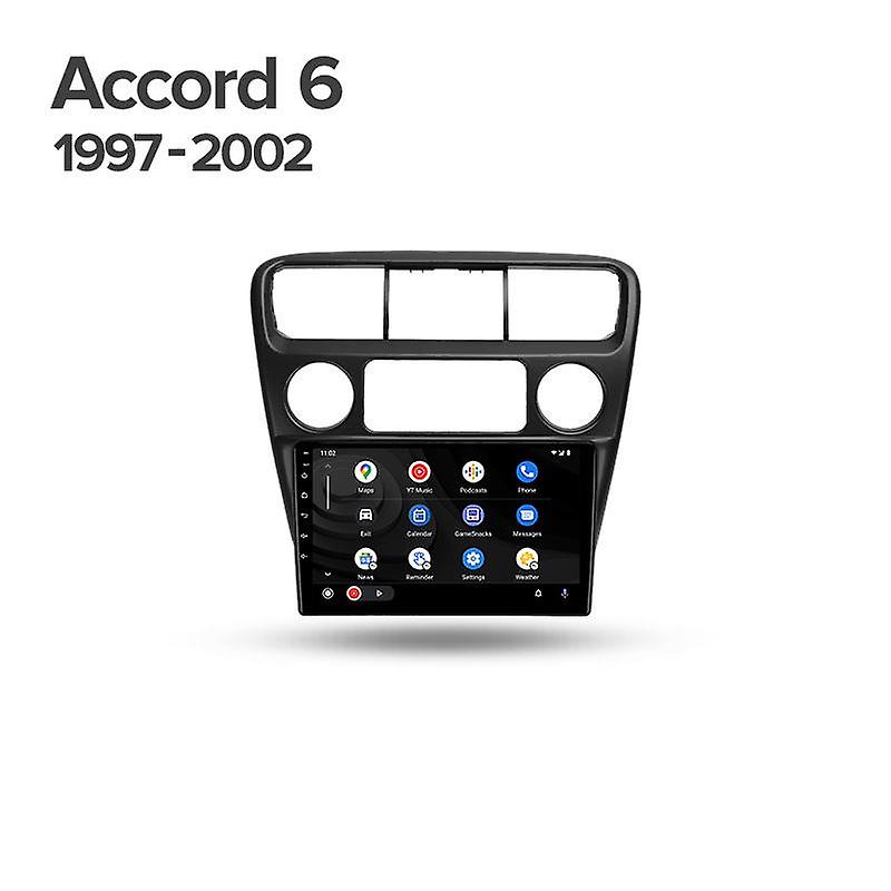 Wireless CarPlay Android Auto Radio for Honda Accord 6 1997 - 2002 4G Car Multimedia GPS 2din