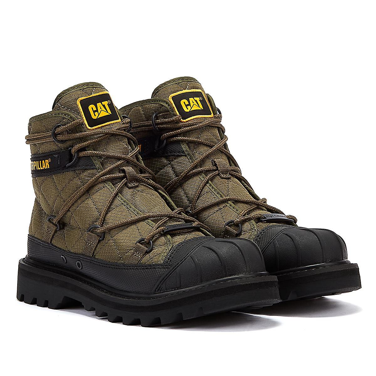 Caterpillar Omaha Alt Lace Olive Night Boots