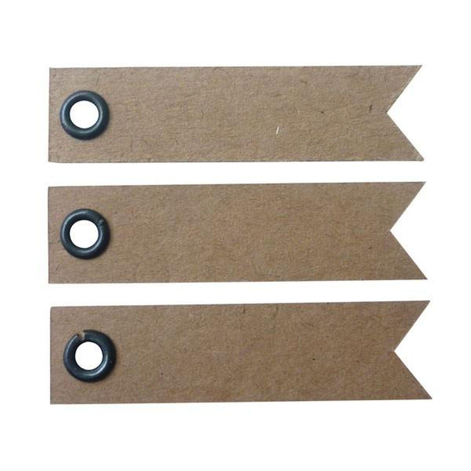 40 kraft labels 5 cm - Pennant