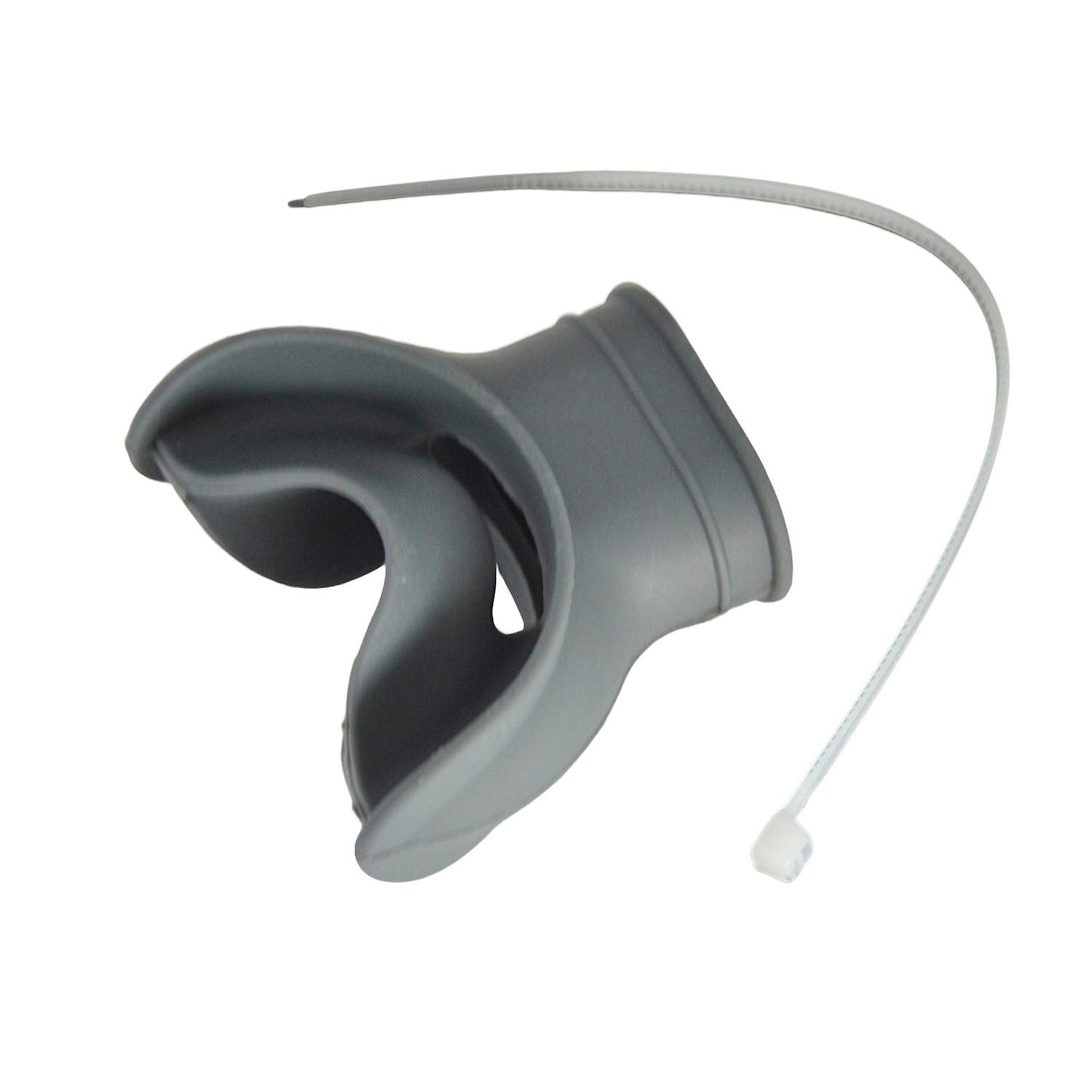 1 Set Diving Regulator Non-deformable Soft Good Flexibility with Tie Silicone Scuba Diving Breathing