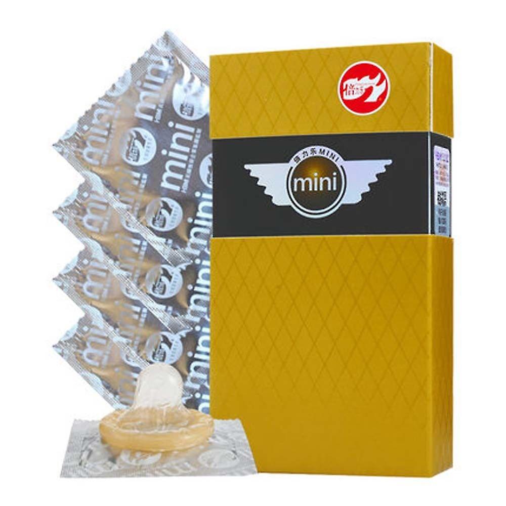 10Pcs/Pack Mini Small Tight 46mm Adult Latex Condoms Mens Smooth Thin Stimulate