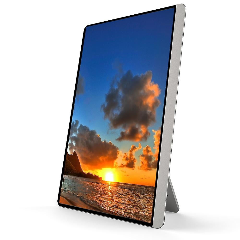 16.1in Ultra Slim Monitor with Type-C Mini HD Ports for PC Phone Tablet Game Console 1080P IPS/USB-C