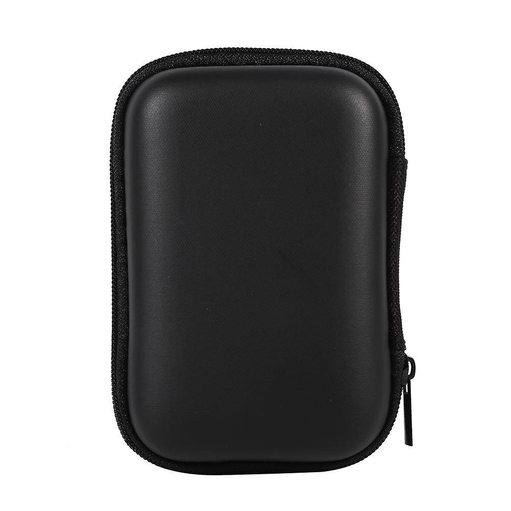 Mini Storage Bag Gadgets Organizer Portable Case For Earphone U Disk Data Cable Hot (Black)