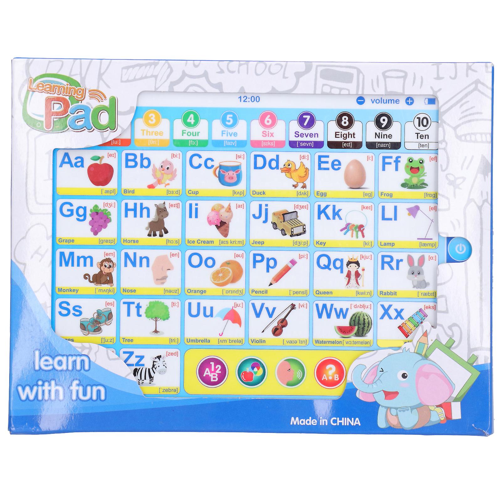 Interactive Learning Tablet for Toddlers and Preschool Kids