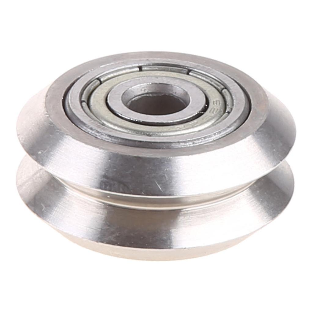 625zz Bearing Pulley Metal V Shape Pulleys Gear Aluminum Extrusion